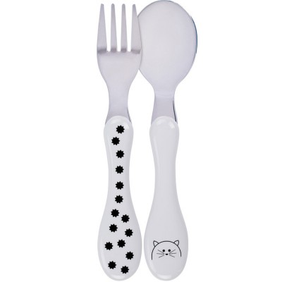 Set de 2 couverts Little Chums chat Lässig