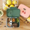 Boîte à gouter Bento Happy Fruits Citron Lässig Ambiance 7