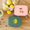 Boîte à gouter Bento Happy Fruits Citron Lässig Ambiance 9