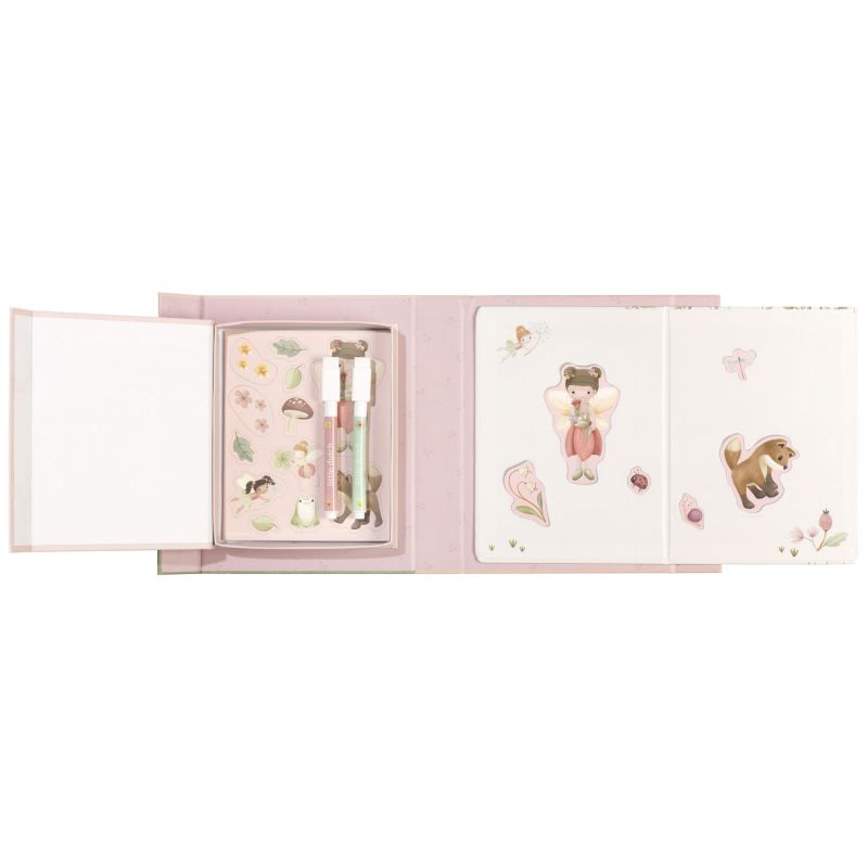 Livre de dessin magnétique Rosa Fairy Garden Little Dutch Produit 3