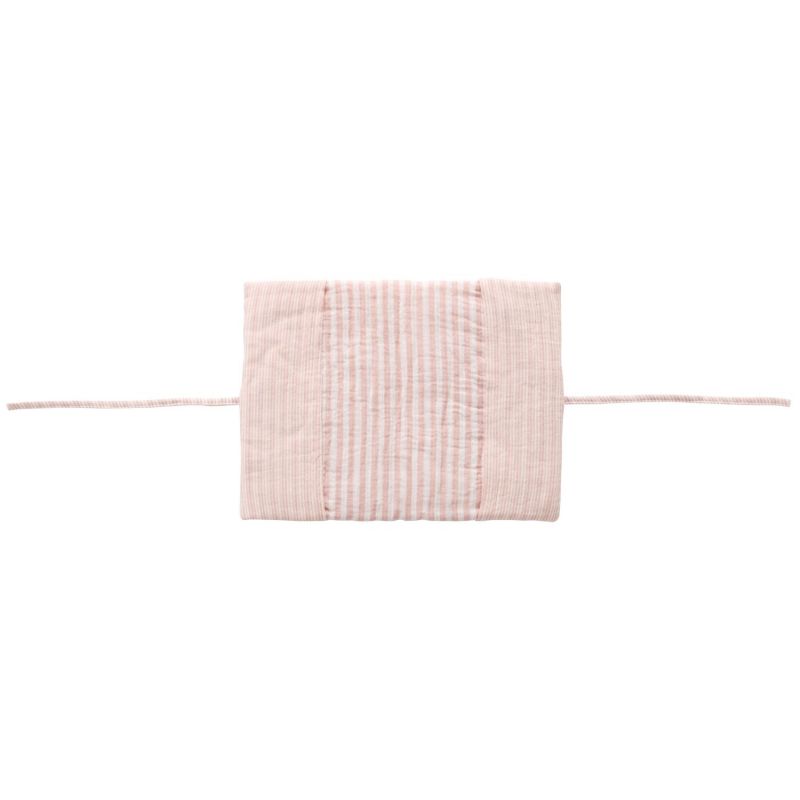 Protège carnet de santé rayé vieux rose Soft Stripes BB & Co Produit 2