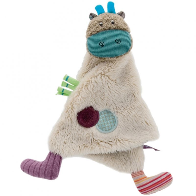 Doudou vache Jolis pas Beaux (26 cm) Moulin Roty