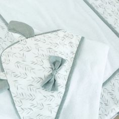 Cape de bain + gant Filou (75 x 75 cm)