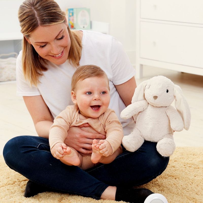 Peluche bruit blanc Lovelight Billy le Lapin (nouvelle version) Cloud B Ambiance 2