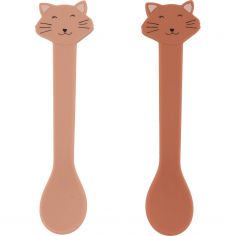 Lot de 2 cuillères silicone Mrs. Cat - Trixie