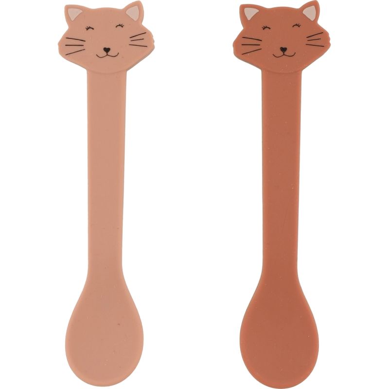 Lot de 2 cuillères silicone Mrs. Cat Trixie Produit 1 grande taille