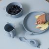 Coffret repas en silicone Vivi Lapin sea blue (4 pièces)  par Liewood