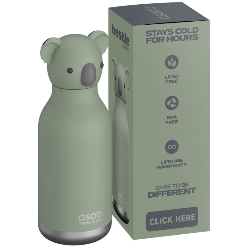 Gourde isotherme Bestie Koala (460 ml) Asobu Packaging 5