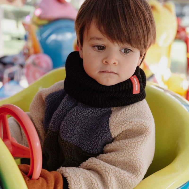 Tour de cou Snood Cocoon Blacky (6-10 ans) Hello Hossy Ambiance 4