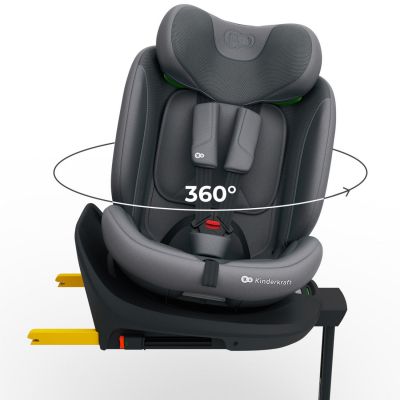 Siège auto I-360 2 Plus i-Size Grey (groupe 1-2-3)