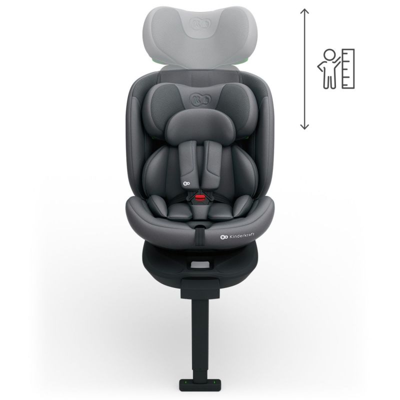 Siège auto I-360 2 Plus i-Size Grey (groupe 1-2-3) Kinderkraft Produit 4