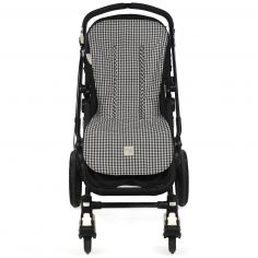 Assise Poussette I Love Vichy Noir