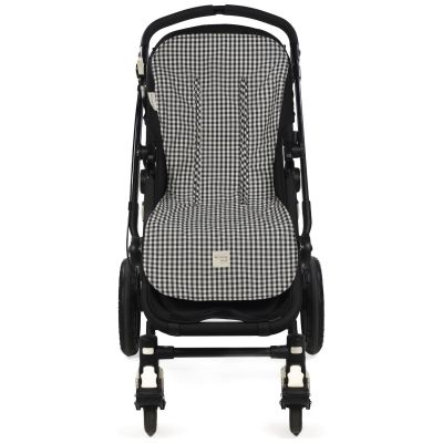 Assise Poussette I Love Vichy Noir