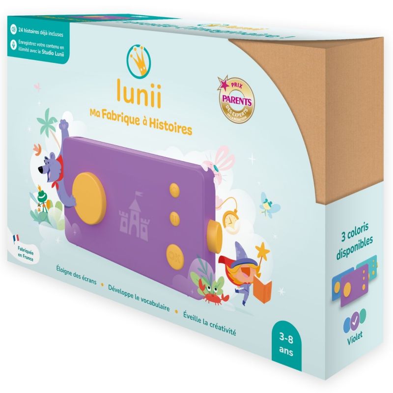 Conteuse Ma fabrique à histoires V3 Violette Lunii Packaging 8
