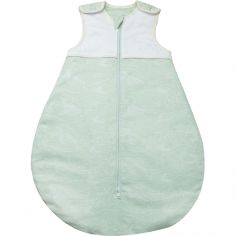 Gigoteuse légère Au Large de Nova vert d'eau et blanc (65cm) - Trois Kilos Sept