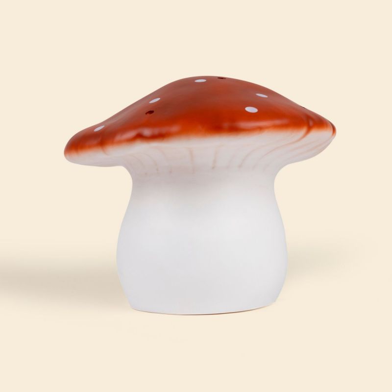Grande lampe veilleuse champignon Brique Rouge Egmont Toys Ambiance 8