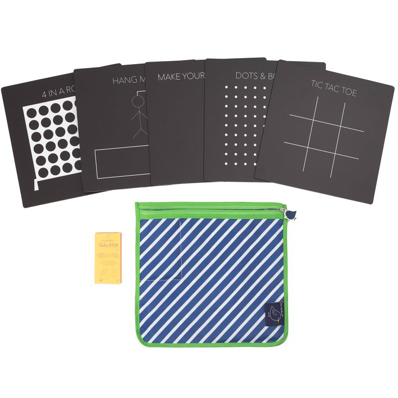 Pochette de 5 ardoises Jeux Jaq Jaq Bird