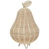 Lampe de chevet en rotin Pear - OYOY Mini