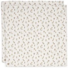 Lot de 2 maxi-langes en coton Tiny Park (115 x 115 cm) - Jollein