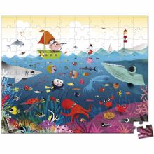 Puzzle Le monde sous-marin (100 pièces)  par Janod 