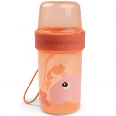 Done by Deer™ Boîte à goûter enfant Sea friends rose lot de 3