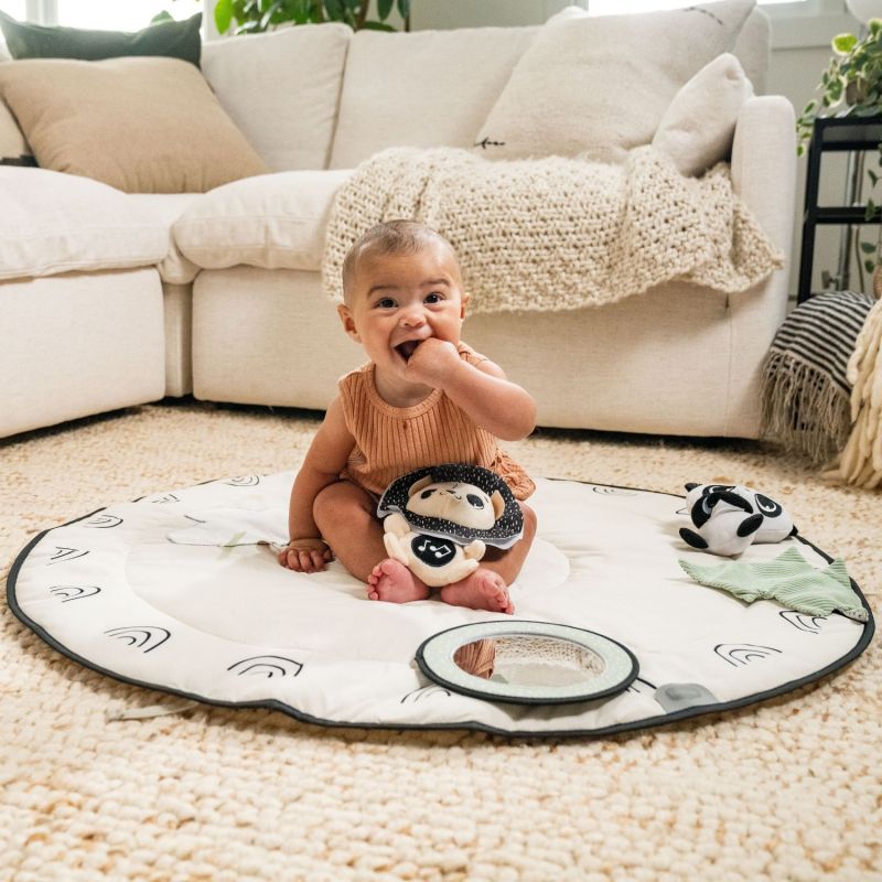Tapis d'éveil Luxe Gymini Black & White Tiny Love Ambiance 9