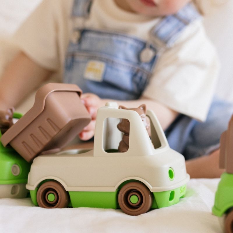 Camion Benne Crème Simple Ambiance 2