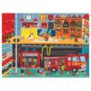 Puzzle maison La station des pompiers (24 pièces) Crocodile Creek Produit 2