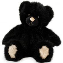 Peluche ours noir La Peluche (40 cm)  par Doudou et Compagnie