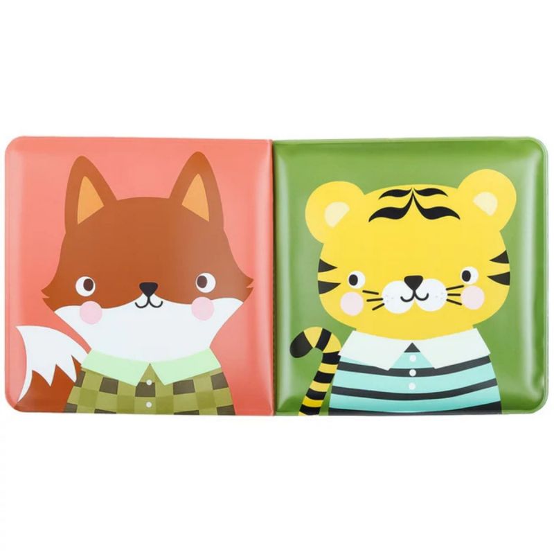 Livre de bain Amis des animaux A Little Lovely Company Produit ouvert 3