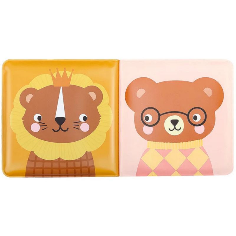 Livre de bain Amis des animaux A Little Lovely Company Produit ouvert 5