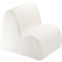 Chauffeuse Cloud Cream White molletonnée - Wigiwama