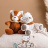 Petite peluche Boris panda roux Boris & Jungo (18 cm)  par Nattou