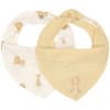 Set de 2 bavoirs bandana Safari Leo Little Dutch Produit 1