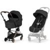 Duo MIOS 2026 Poussette citadine avec nacelle pliable et Châssis Rose Gold Sepia Black Cybex Produit 1