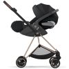 Duo MIOS 2026 Poussette citadine avec nacelle pliable et Châssis Rose Gold Sepia Black Cybex Produit 7