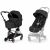 Variation Rose Gold, Sepia Black du produit Duo MIOS 2026 Poussette citadine avec nacelle pliable et Châssis Rose Gold Sepia Black de la marque Cybex