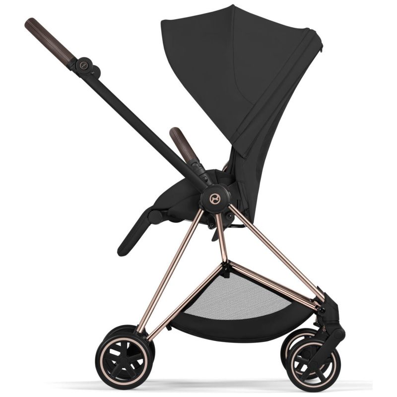 Duo MIOS 2026 Poussette citadine avec nacelle pliable et Châssis Rose Gold Sepia Black Cybex Produit 8