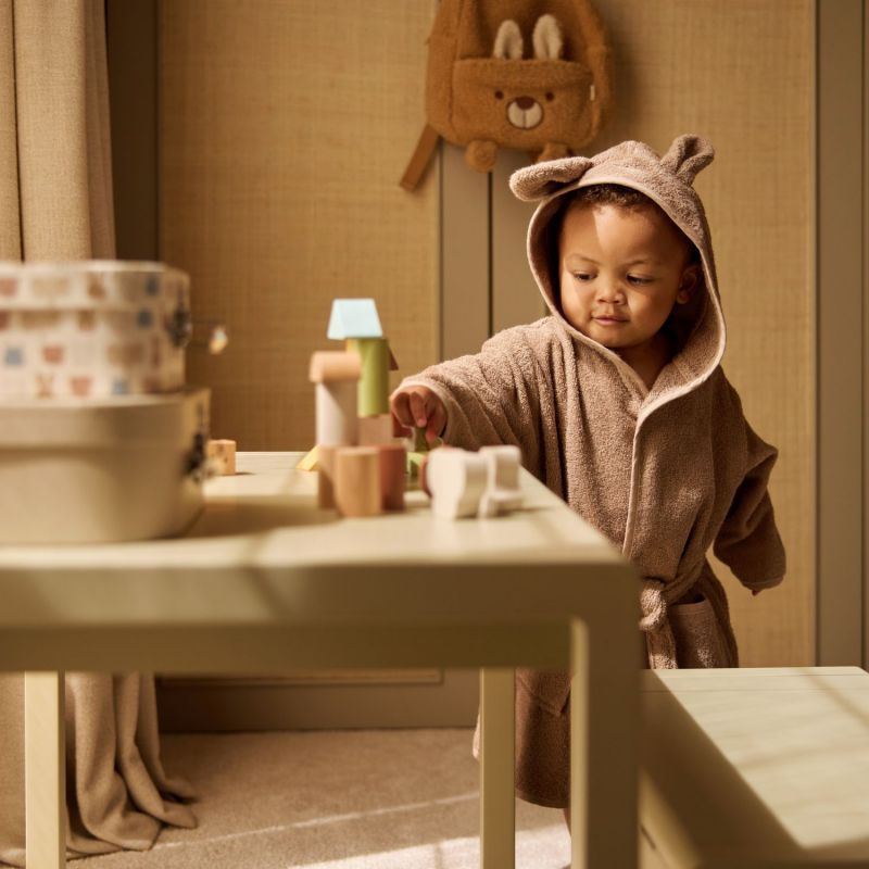 Peignoir en éponge Milky Coffee (1-2 ans) Jollein Ambiance 2