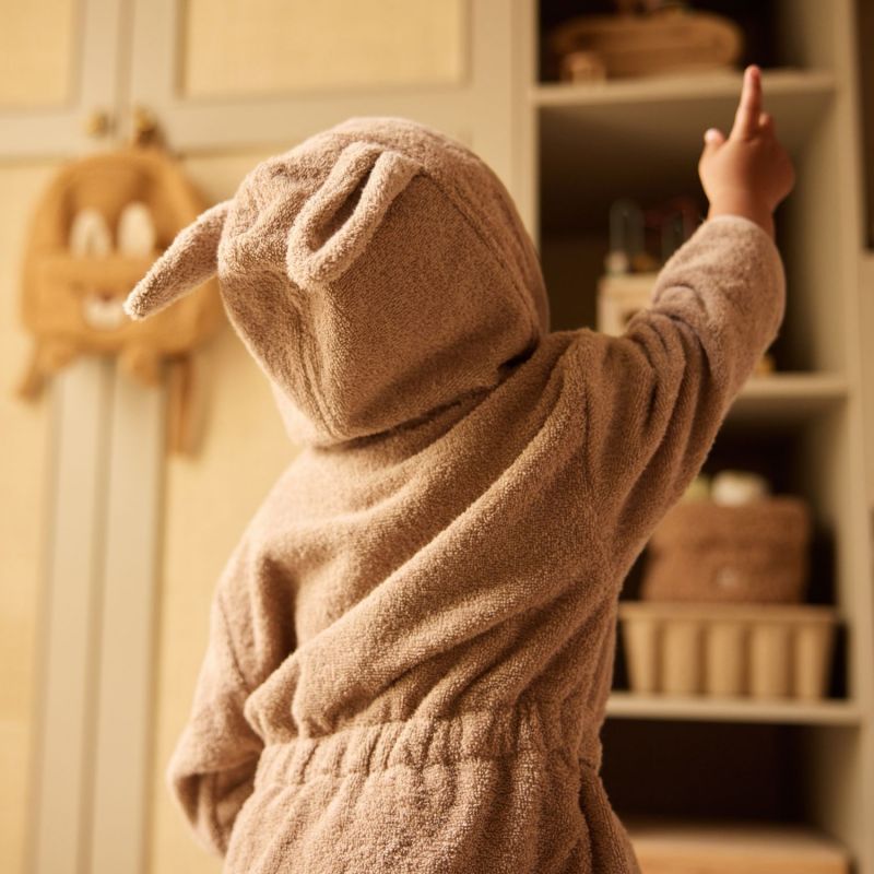 Peignoir en éponge Milky Coffee (1-2 ans) Jollein Ambiance 8