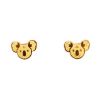 Boucles d'oreilles Koala (Plaqué or 18 carats) Mava Produit 1