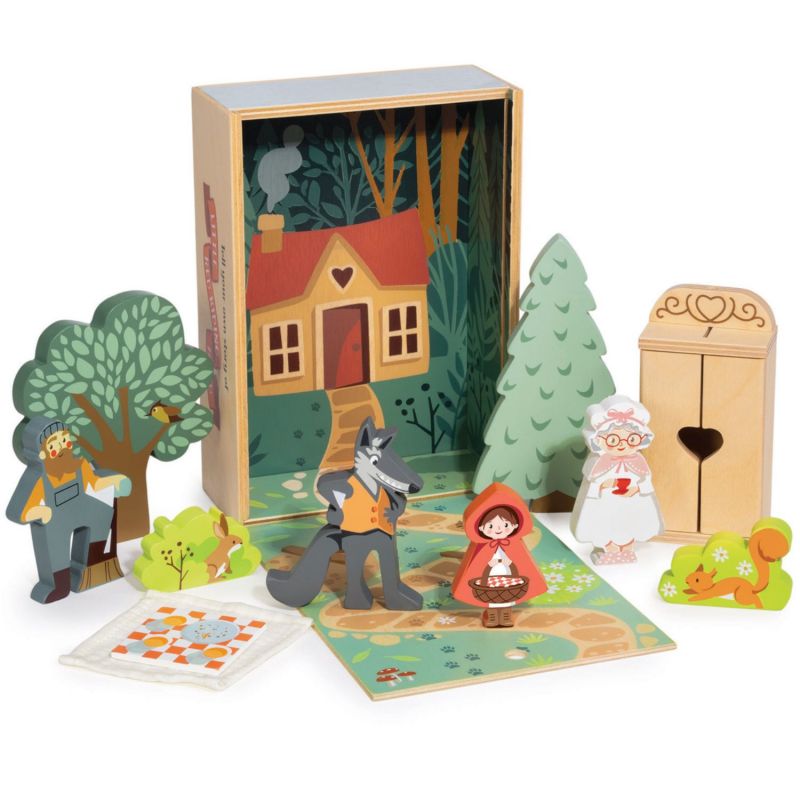 Coffret Le Petit Chaperon Rouge (21 cm) Tender Leaf Produit 1