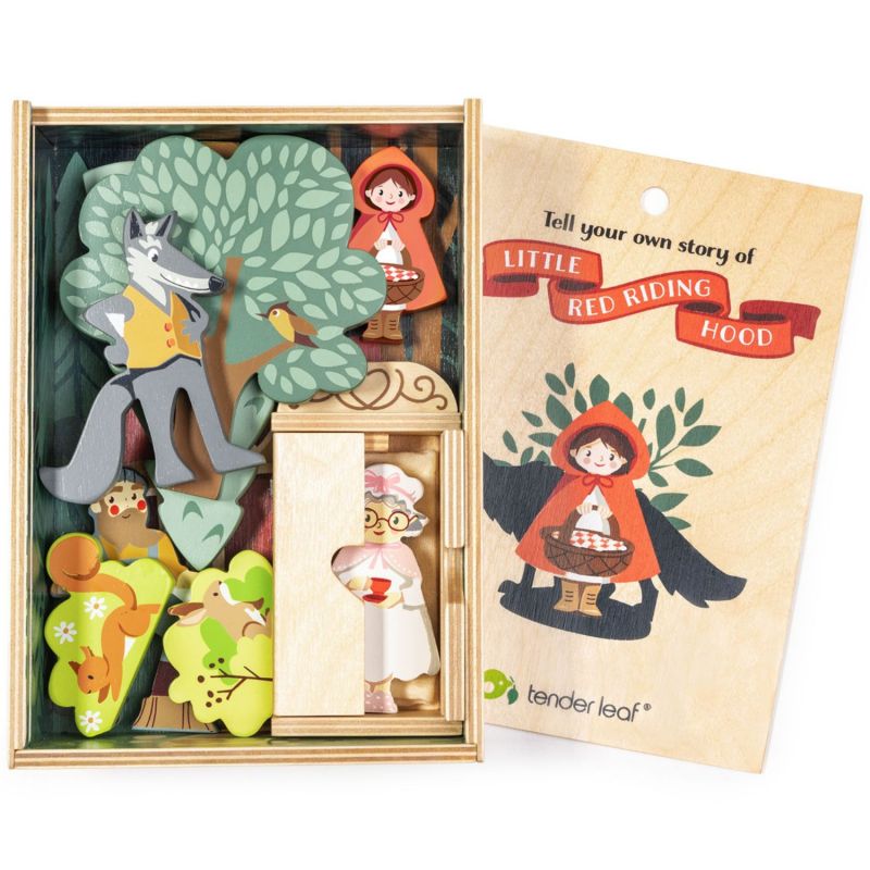 Coffret Le Petit Chaperon Rouge (21 cm) Tender Leaf Produit 3