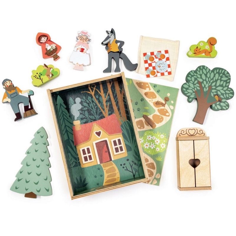 Coffret Le Petit Chaperon Rouge (21 cm) Tender Leaf Produit 5