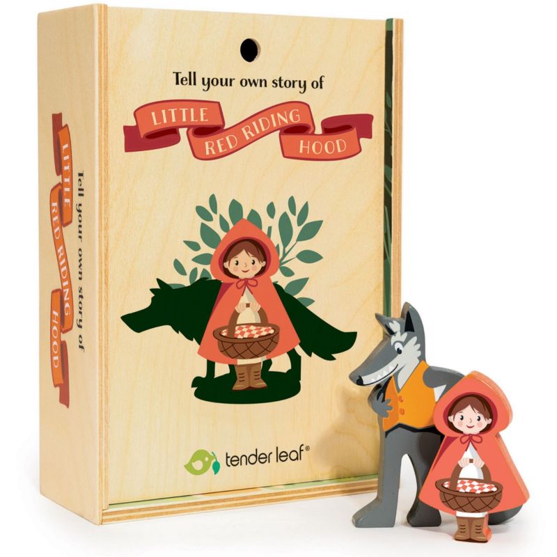 Coffret Le Petit Chaperon Rouge (21 cm) Tender Leaf Packaging 8