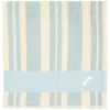 Serviette de plage rayée Lagon personnalisable (70 x 140 cm) L'oiseau bateau Produit 1