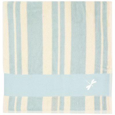Serviette de plage rayée Lagon personnalisable (70 x 140 cm)
