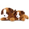 Peluche LES P'TITS RELAX Chien marron (22 cm) Histoire d'Ours Produit 3