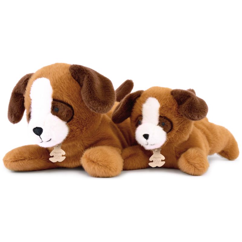 Peluche LES P'TITS RELAX Chien marron (22 cm) Histoire d'Ours Produit 3
