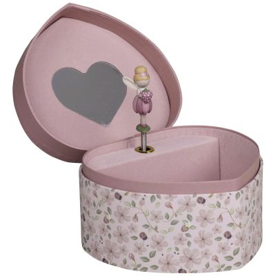 Boîte à bijoux musicale Cœur Little Dutch